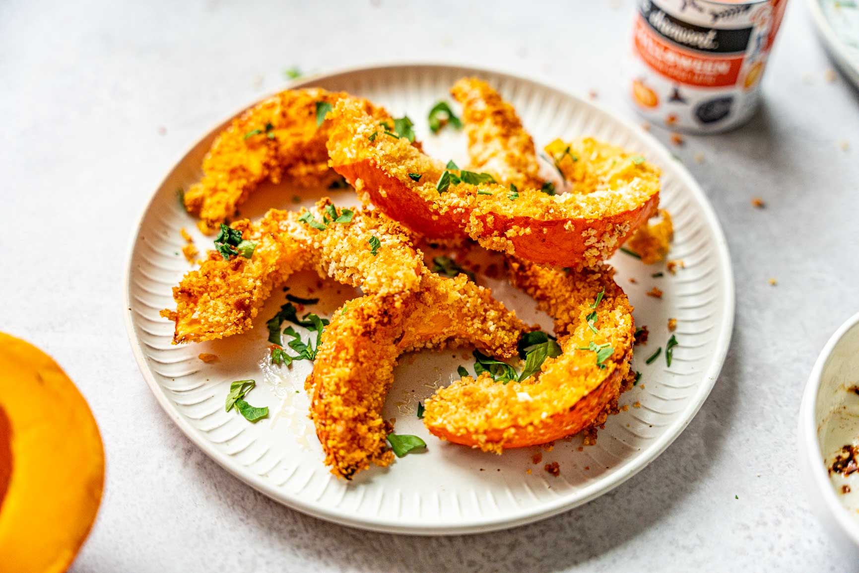 Pumpkin Spice Crispy Kürbis Bites Airfryer / einfache Rezepte / schnelle Rezepte